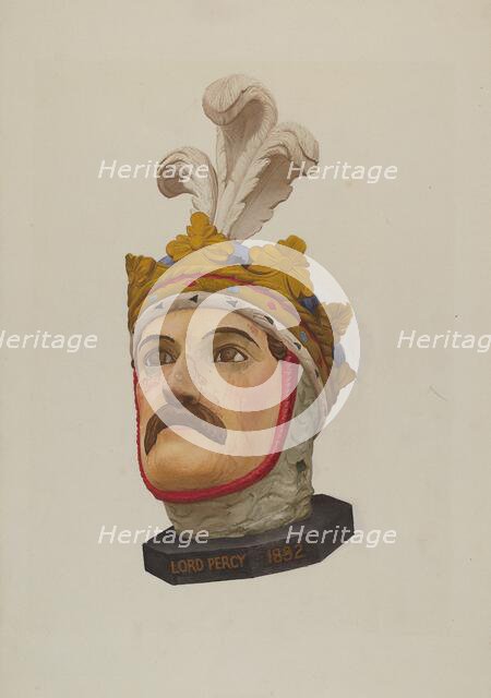 Figurehead, c. 1939. Creator: Helen E. Gilman.