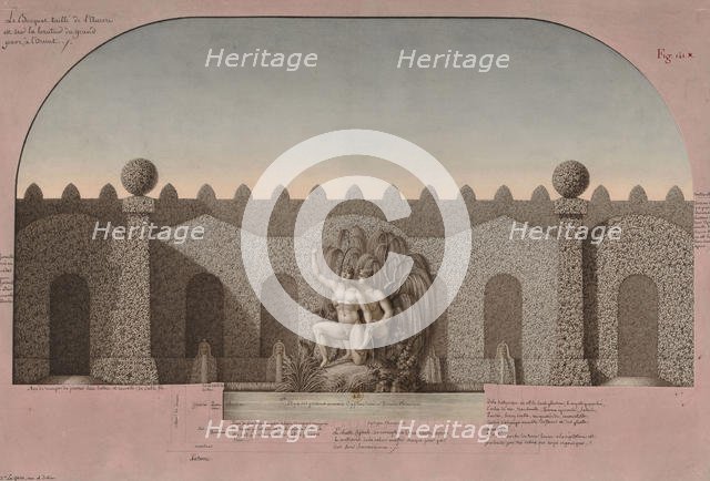 Bosquet de l'Aurore. Creator: Lequeu, Jean-Jacques (1757-1826).