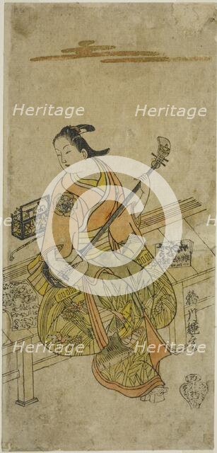 The Actor Yamashita Kosasaburo, Japan, c. 1720. Creator: Katsukawa Terushige.