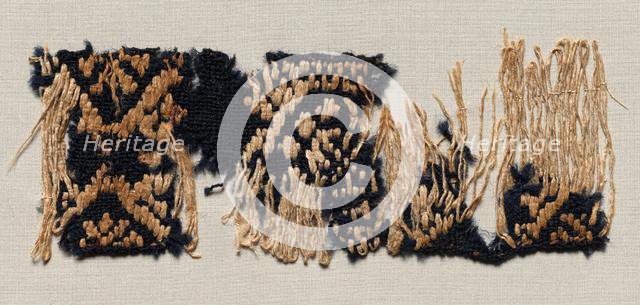 Fragment of Burial Clothing, 900s - 1000s. Creator: Unknown.