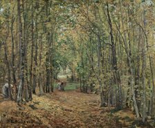 The Woods at Marly, 1871. Creator: Camille Pissarro.