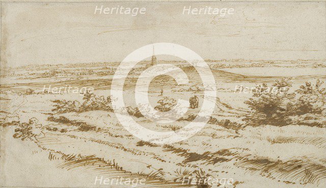 Landscape near Appeldoorn, 1680. Artist: Constantijn Huygens.