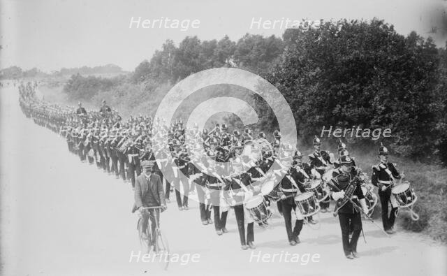 Aldershot - recruits on practice hike, between c1910 and c1915. Creator: Bain News Service.