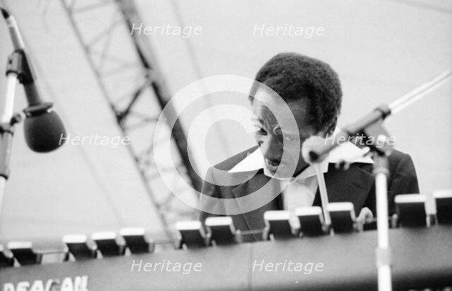 Milt Jackson, Capital Jazz Festival, Alexandra Palace, London, 7/79. Creator: Brian O'Connor.