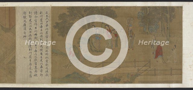 Scenes from the Lives of Famous Men, Ming or Qing dynasty, 17th century. Creator: Unknown.