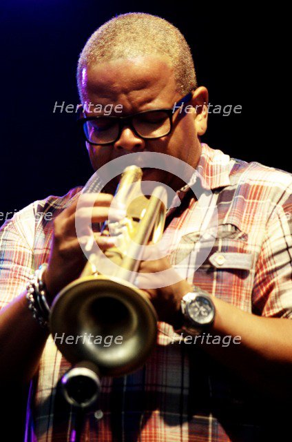 Terence Blanchard, Love Supreme Jazz Festival, Glynde, East Sussex.  Artist: Brian O'Connor
