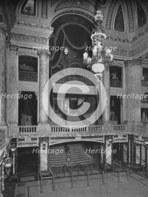 Entrance lobby, the Chicago Theatre, Chicago, Illinois, 1925. Artist: Unknown.