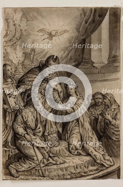 Marriage of the Virgin, early 19th century. Creator: Alexandre Joseph Desenne.