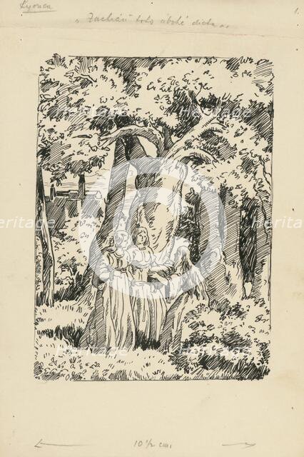 Save this poor child...., 1928. Creator: Andrej Kovacik.