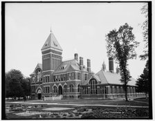 Engineering laboratory, U. of M., Ann Arbor, Michigan, between 1890 and 1901. Creator: Unknown.
