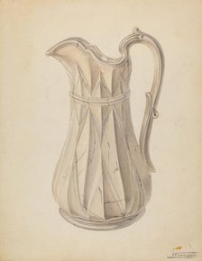 Pitcher, c. 1938. Creator: Frank Fumagalli.