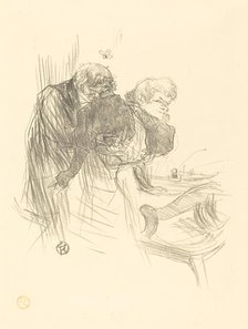 Les vieux papillons, 1895. Creator: Henri de Toulouse-Lautrec.