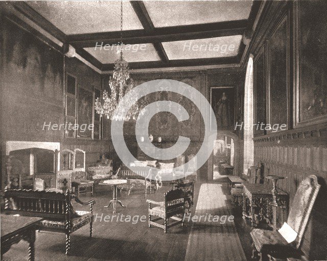 Queen Elizabeth's Room in Penshurst Place, Kent, 1894. Creator: Unknown.