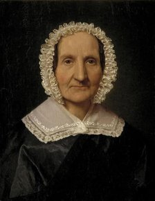 Juliane Dorothea Kobke, née Ratz, the Artist's Mother-in-Law, 1843-1846. Creator: Christen Kobke.