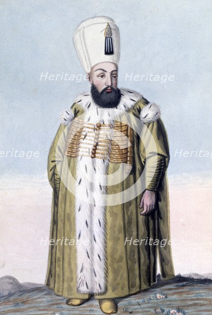 Murad III, Ottoman Emperor, (1808). Artist: John Young