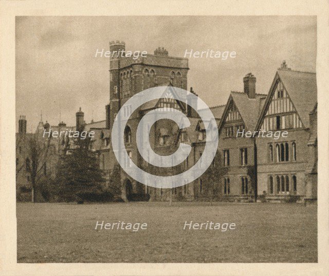 'Girton College, nr. Cambridge', 1923. Artist: Unknown.