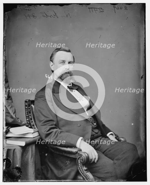 William Randall Roberts of New York, between 1860 and 1875. Creator: Unknown.
