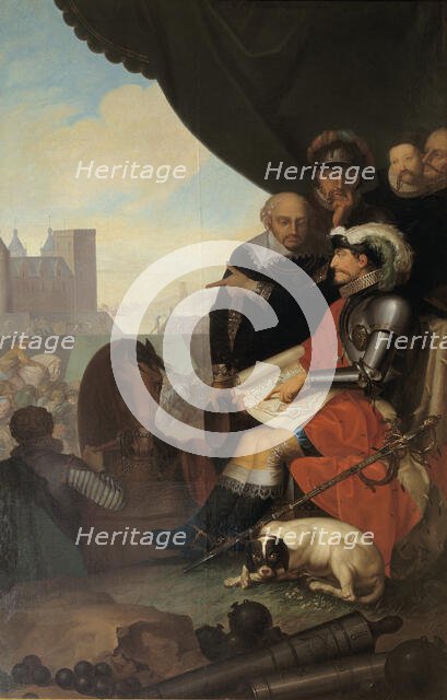 Frederik II Builds Kronborg Castle at Elsinore, 1781-1782. Creator: Nicolai Abraham Abildgaard.