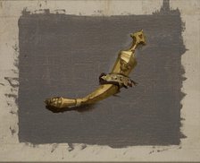 Study of a Khanjar, before 1874. Creator: Stanislaus von Chlebowski.