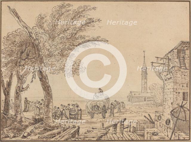 View of a Port. Creator: Unknown.