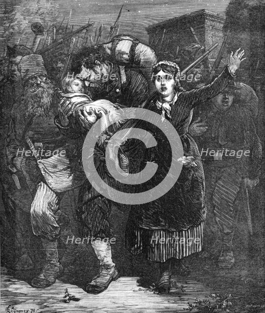 "Vive La Commune!", 1871. Creator: William James Palmer.