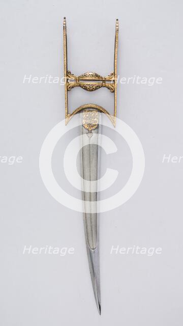 Dagger (Katar), South Indian, Mughal, 18th century. Creator: Unknown.