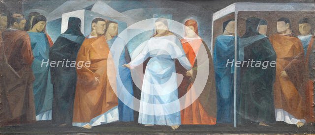 The Heavenly Wedding. Emmanuel Sweborg: Amore Conjugiali, 1919-1920. Creator: Ivar Rosenberg.