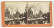 Three Brothers, 4480 ft., Yosemite, 1861/76. Creator: Carleton Emmons Watkins.