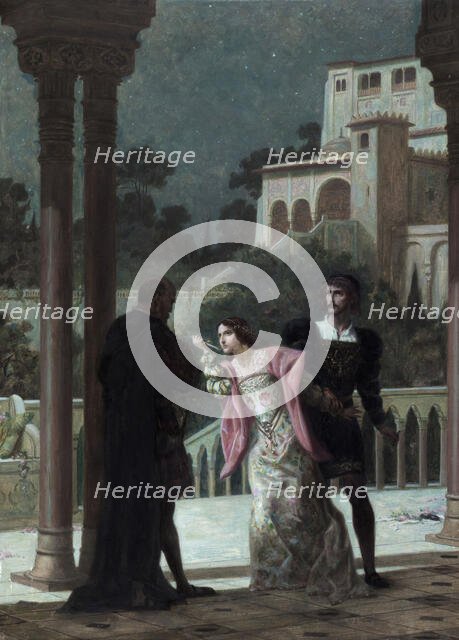 Hernani; - last act, 1903. Creator: Louis Edouard Paul Fournier.