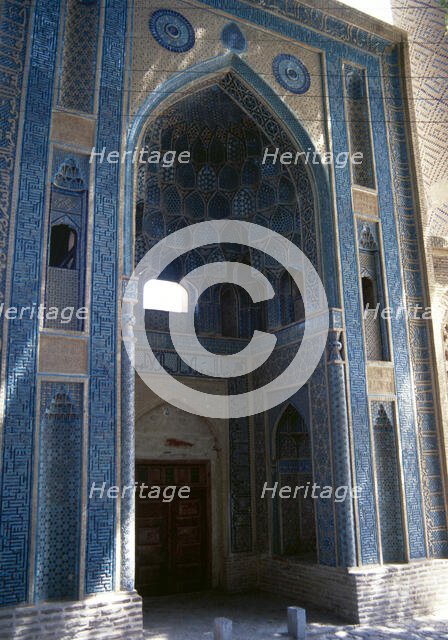 Entrance, Jameh (Friday) Mosque, Natanz, Iran, 2000. Creator: Unknown.