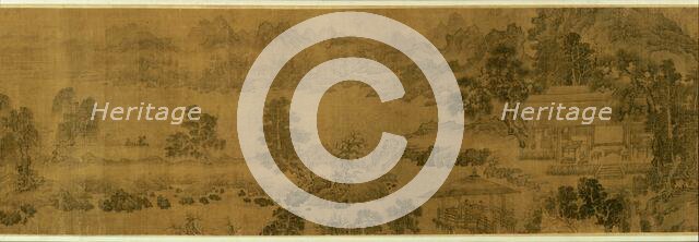 The Wangchuan Villa, Jin dynasty (1115-1234), early 13th century. Creators: Unknown, Li Gonglin.