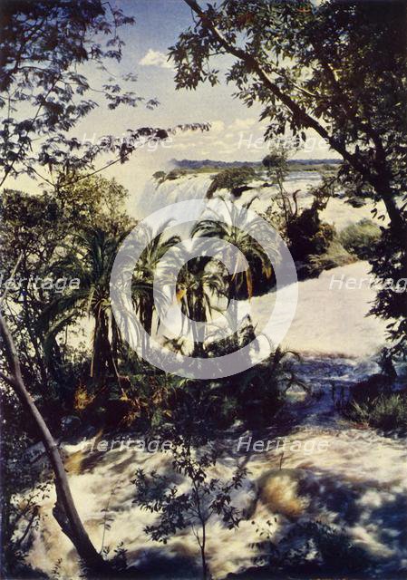 'The Victoria Falls in Southern Rhodesia', c1948. Creator: Unknown.