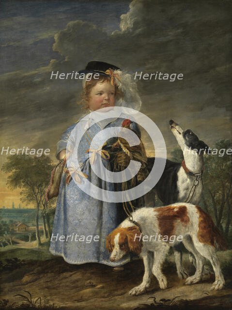 Portrait of a Boy, 1655. Creator: Erasmus Quellinus.