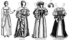 'The Great Gallery of Historic Costume: Some Dresses of Charles The First's Time, c1934. Artist: Unknown.