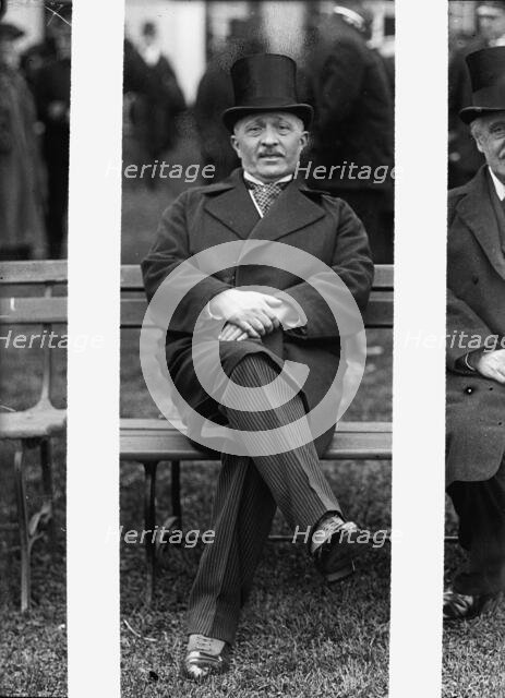 Allied Commission To U.S. Seated On Lawn: Viviani, 1917. Creator: Harris & Ewing.