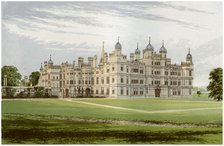 Burghley House, Lincolnshire, home of the Marquis of Exeter, c1880. Artist: Unknown