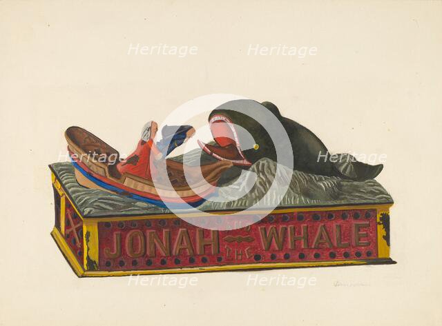 Toy Bank, c. 1938. Creator: James McKenzie.