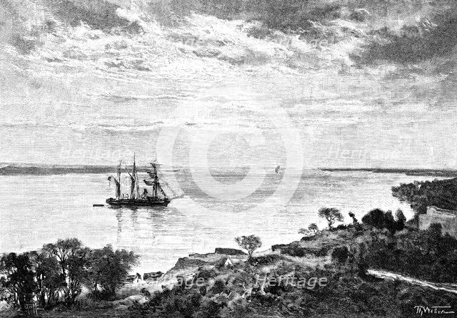 The Parana river, South America, 1895. Artist: Unknown