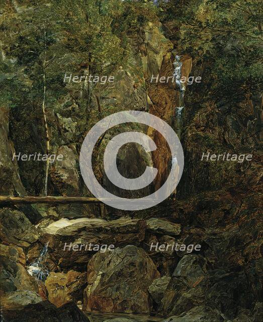 The Rettenbachwildnis near Ischl, 1832. Creator: Ferdinand Georg Waldmuller.