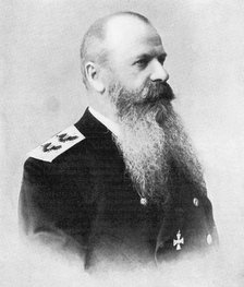 Stepan Osipovich Markov, Commander of Russian Fleet, Russo-Japanese War, 1904-5. Artist: Unknown