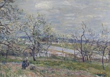 Spring in Veneux-Nadon, 1882. Creator: Sisley, Alfred (1839-1899).