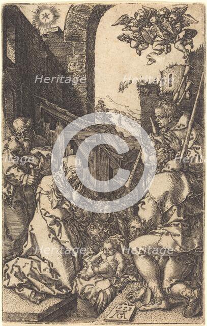 The Nativity, 1553. Creator: Heinrich Aldegrever.