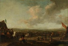 Frederick Henry at the Surrender of Maastricht, 22 August 1632, 1633-1680. Creator: Pieter Wouwerman.