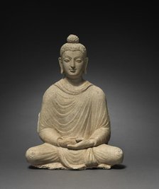 Seated Buddha, c. 300s. Creator: Unknown.