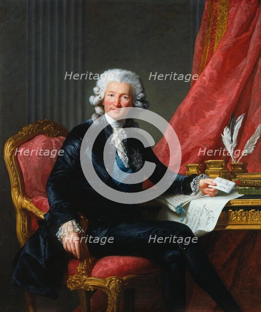 Portrait of Charles-Alexandre de Calonne (1734-1802) , 1784. Creator: Vigée Le Brun, Louise Élisabeth (1755-1842).