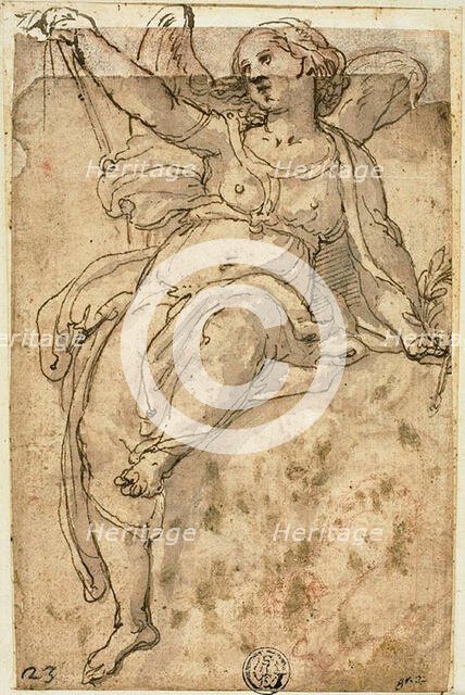 Seated Angel, n.d. Creator: Unknown.