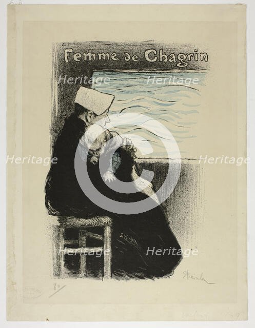 Femme de Chagrin, n.d. Creator: Theophile Alexandre Steinlen.
