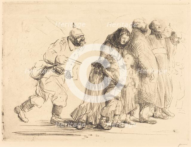 The Notables (large plate), c. 1915. Creator: Jean Louis Forain.