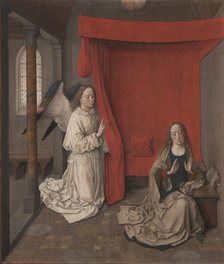 The Annunciation, ca 1455. Artist: Bouts, Dirk (1410/20-1475)