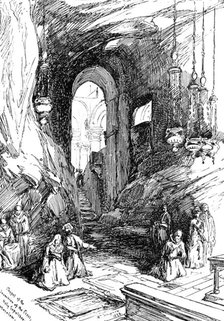 Chapel of the Invention of the Cross, by W. Simpson:...Institute of Painters in Oil Colours, 1883. Creator: Unknown.